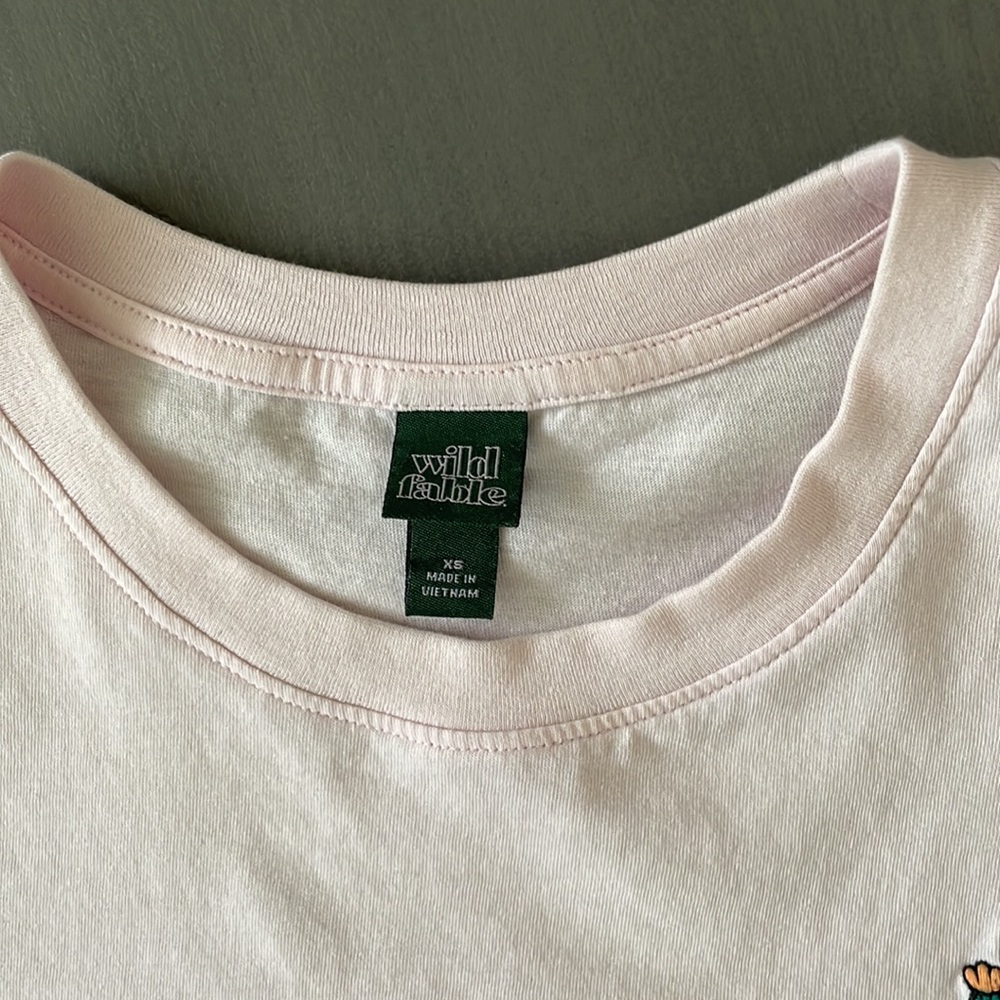 Wild Fable Women’s Short Sleeves Shrunken Boxy T-Shirt - Picture 4 of 9